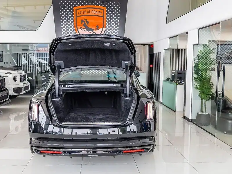 2025 Rolls-Royce Spectre Coupe Black Badge Black Blue 2 Tone Interior Coupe