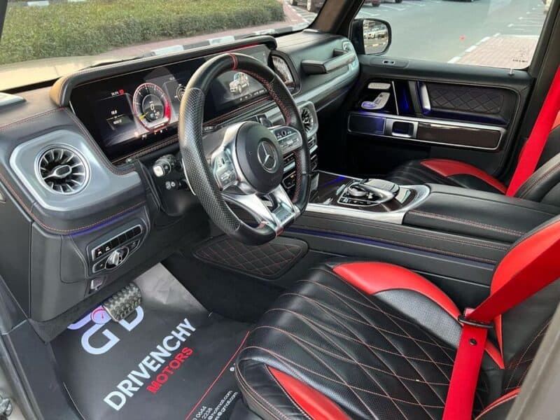 2019 Mercedes-Benz G 63 AMG First Edition 5.5L 8 Cylinder Engine Silver Black