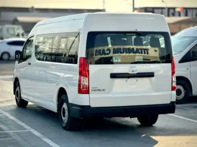 2026 Toyota Hiace 2.8L 4 Cylinder Diesel Manual White Black GCC Specs