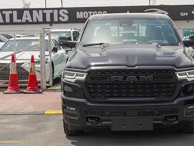 2025 RAM 1500 Limited 3.0 litre 6 Cylinders Engine Black GCC Specs
