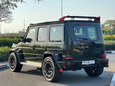 2021 Mercedes-Benz G 63 AMG First Edition 5.5L 8 Cylinder Engine Green Red