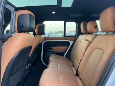 2023 Land Rover Defender P400 110 S 3.0L 6 Cylinder Engine White Brown