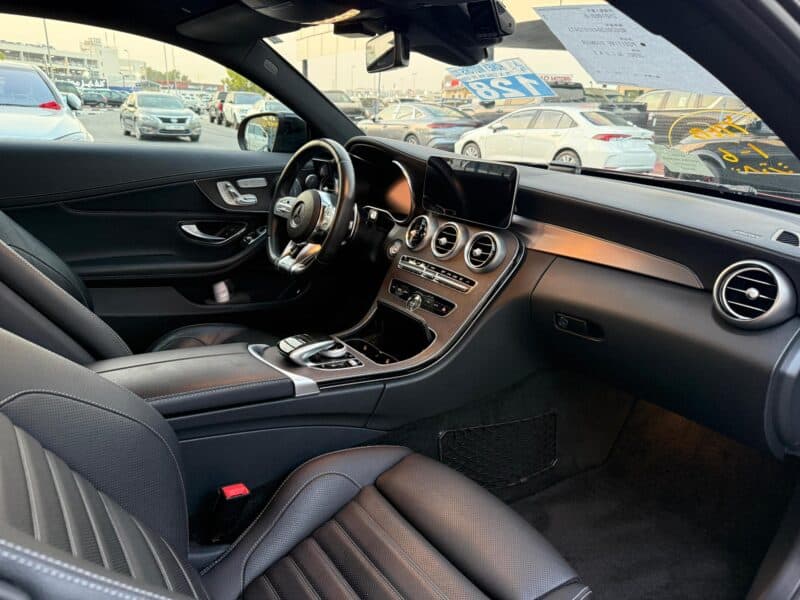 2019 Mercedes-Benz C 43 AMG 3.0L V6 Engine Red Black Coupe