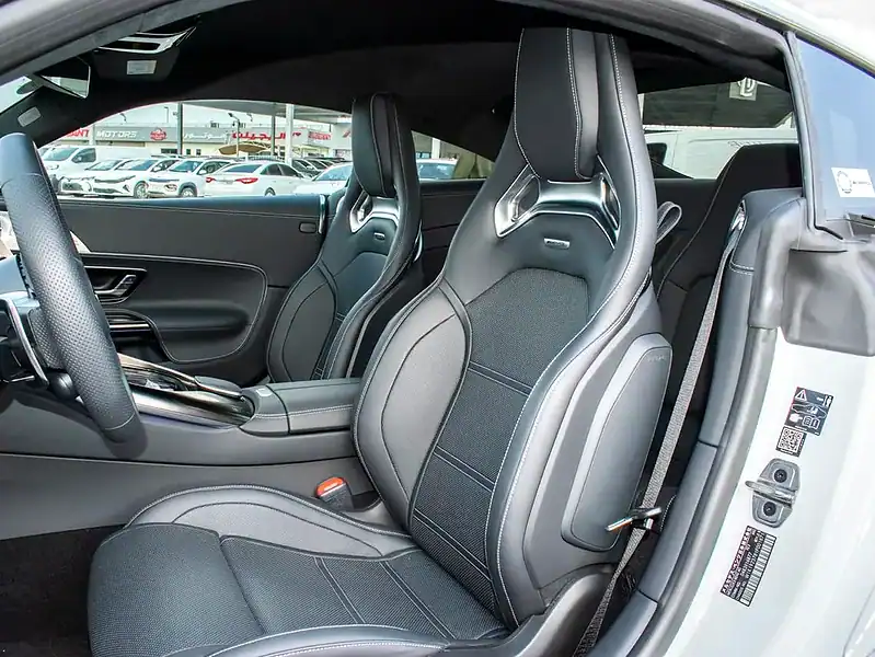 2024 Mercedes-Benz AMG GT 8 Cylinder Engine White Black Coupe