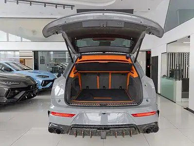 2025 Bentley Bentayga ORIGINAL MANSORY Evo Bespoke Carbon Exterior Grey Orange