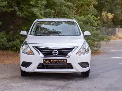 2022 Nissan Sunny SV 1.5L 4 Cylinder Engine White Beige GCC Specs FWD