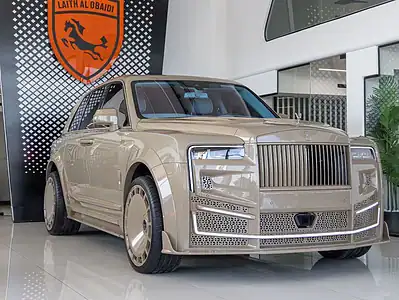 2025 Rolls-Royce Cullinan BLACK BADGE BY KEYVANY Beige Blue