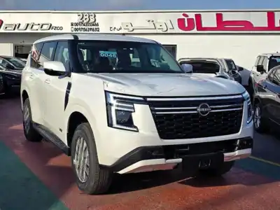2025 Nissan Patrol Nissan Patrol LE T1 3.5L V6 Turbo 4WD White Black
