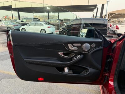 2019 Mercedes-Benz C 43 AMG 3.0L V6 Engine Red Black Coupe