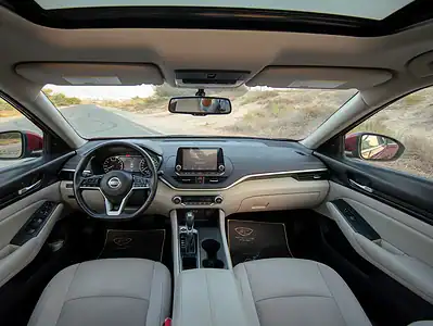 2022 Nissan Altima SV 4 Cylinders Engine Red Beige GCC Specs