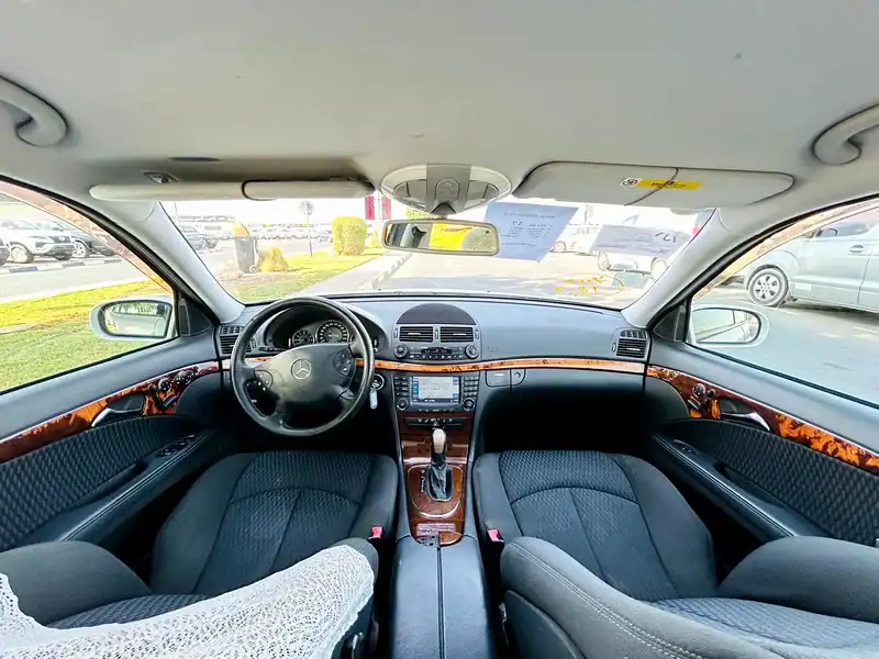 2004 Mercedes-Benz E-Class E 240 6 Cylinders Engine Silver Black Sedan