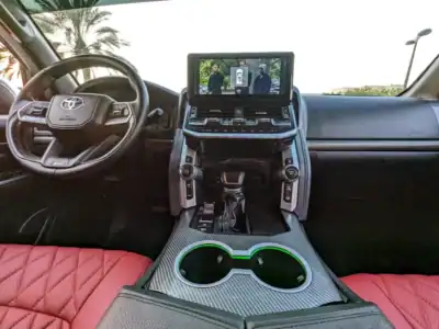 2013 Toyota Land Cruiser GXR 6 Cylinders Engine Black Red SUV GCC Specs
