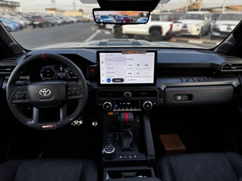 2025 Toyota Tacoma 2.4L TRD PRO TOP OPTION Hybrid Beige Black