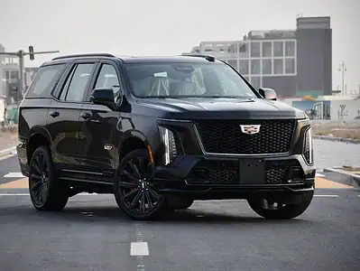 2025 Cadillac Escalade Escalade-V 6.2L 8 Cylinders Engine Black White SUV GCC Specs