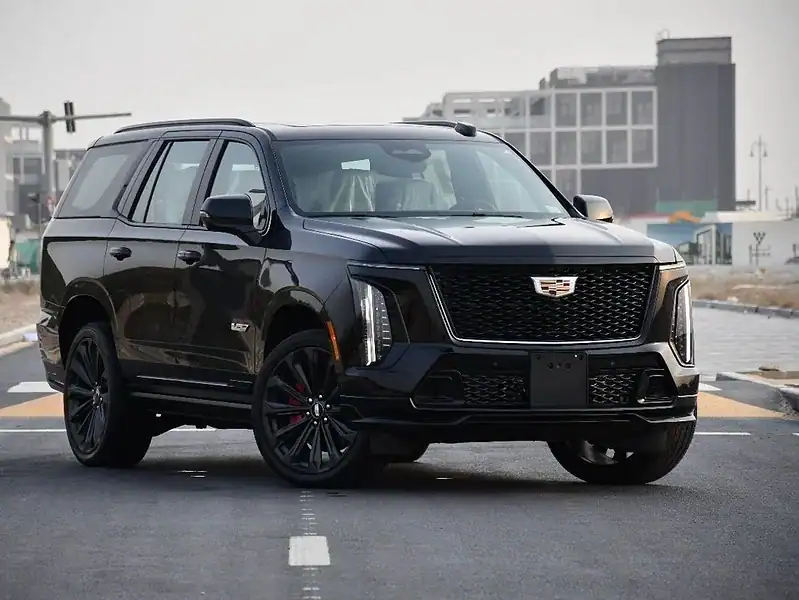 2025 Cadillac Escalade Escalade-V 6.2L 8 Cylinders Engine Black White SUV GCC Specs