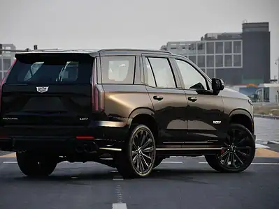 2025 Cadillac Escalade Escalade-V 6.2L 8 Cylinders Engine Black White SUV GCC Specs
