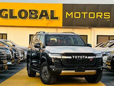 2026 Toyota Land Cruiser GR SPORTS 3.5L 6 Cylinder Engine Black Red SUV GCC