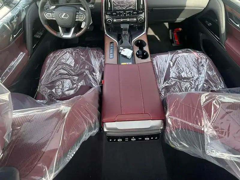 2025 Lexus LX 600 Signature 3.5L FULL 25 SPEAKERS MARK LEVINSON Black Maroon SUV