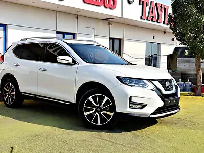 2021 Nissan X-Trail SL 4 Cylinders Engine White Beige SUV GCC Specs