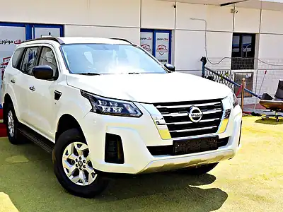 2021 Nissan Xterra Titanium 4 Cylinders Engine White Beige SUV GCC Specs