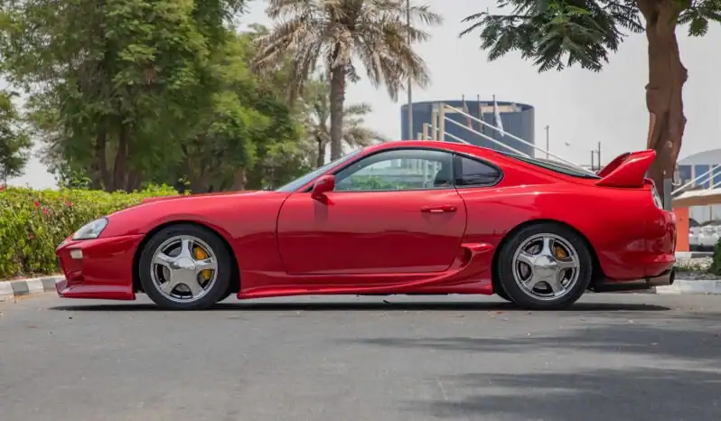 1995 Toyota Supra 3.0L Petrol Engine Auto German Spec Red Black