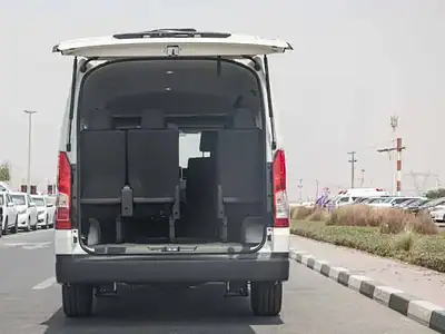 2026 Toyota Hiace High Roof 13S 3.5L AT GCC Spec White Grey