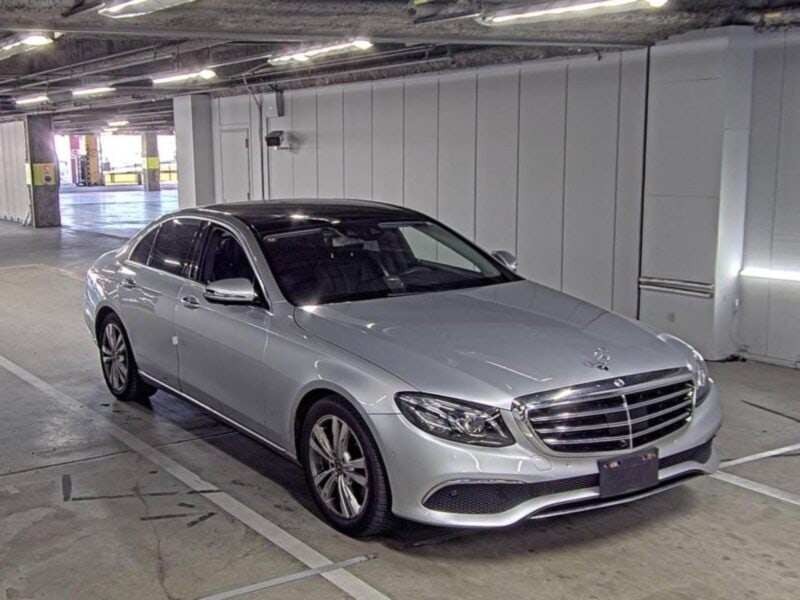 2019 Mercedes-Benz E450 3.0L Twin-turbocharged V6 Engine Silver Sedan