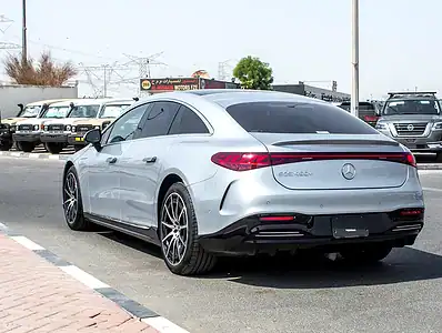 2023 Mercedes-Benz EQS 450 4MATIC Silver Black Sedan 350 - 450 KM Range