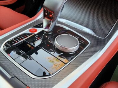 2024 BMW BMW XM Hybrid 4.4L Twin-Turbocharged V8 Engine White Red SUV