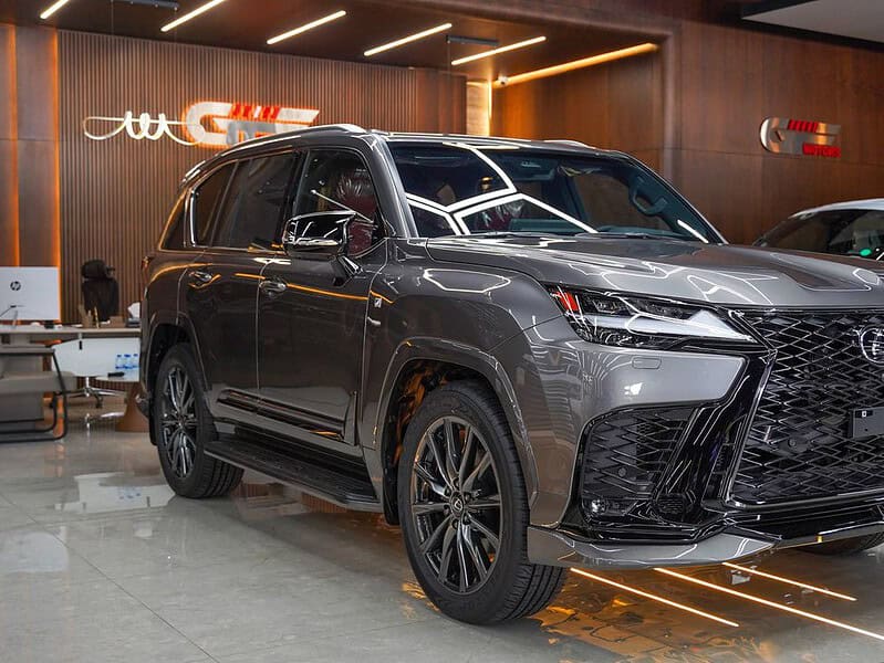 2025 Lexus LX 600 6 Cylinders Engine Grey Red SUV Automatic GCC Specs