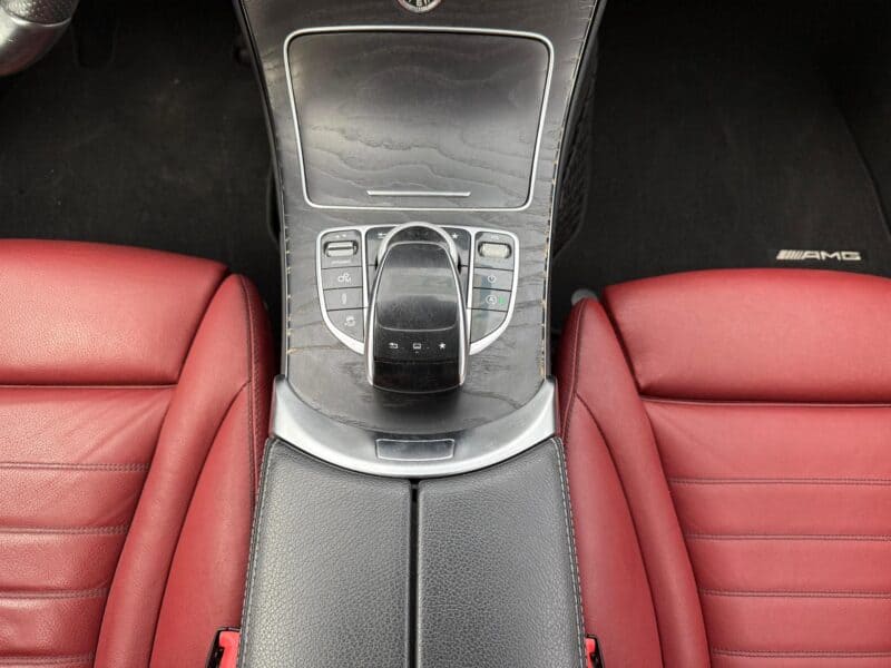 2016 Mercedes-AMG C 43 3.0 liters V6 Engine Petrol White Red Sedan