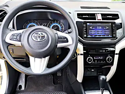 2022 Toyota Rush EX 4 Cylinders Engine White Black SUV GCC Specs