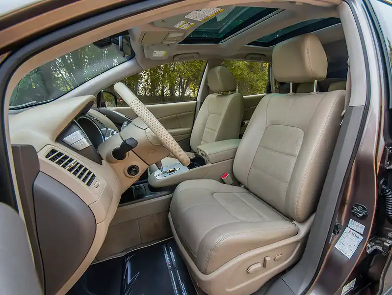 2015 Nissan Murano SL 3.5L 6 Cylinders Engine Grey Beige SUV GCC Specs