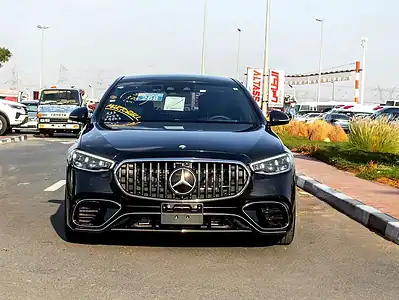 2023 Mercedes-Benz S-Class S 63 AMG 8 Cylinders Engine Grey Black Sedan