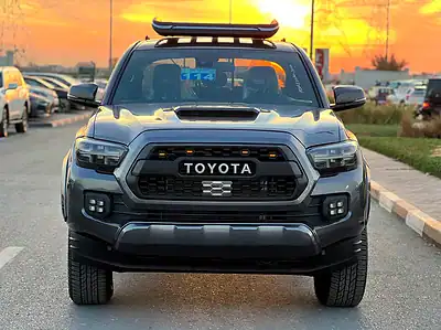2021 Toyota Tacoma SR5 Double CA 6 Cylinders Engine Grey Black Pick Up