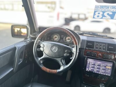 2008 Mercedes-Benz G55L AMG 5.4 litre V8 Engine Petrol Black SUV