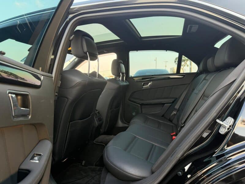 2010 Mercedes-Benz E63 AMG 6.2 litre V8 Engine Petrol Black RWD