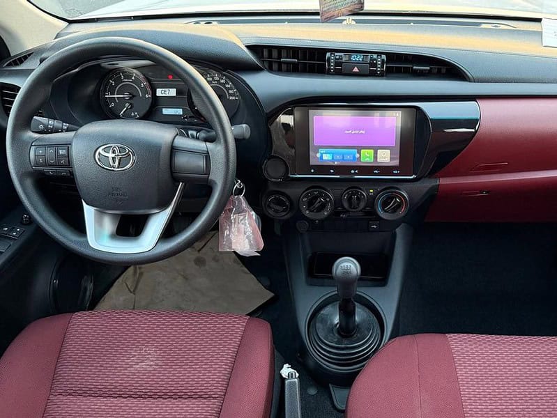 2025 Toyota Hilux GL 2 2.4L 4 Cylinders Engine AWD White Red GCC Specs