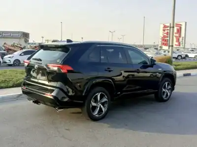2023 Toyota Rav 4 XSE Hybrid 4 Cylinders Engine Black SUV Very Clean Car