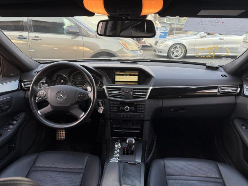 2010 Mercedes-Benz E63 AMG 6.2 litre V8 Engine Petrol Black RWD