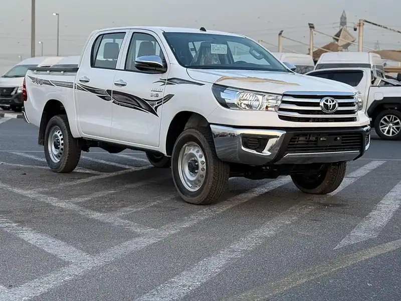 2025 Toyota Hilux GL 2 2.4L 4 Cylinders Engine AWD White Red GCC Specs