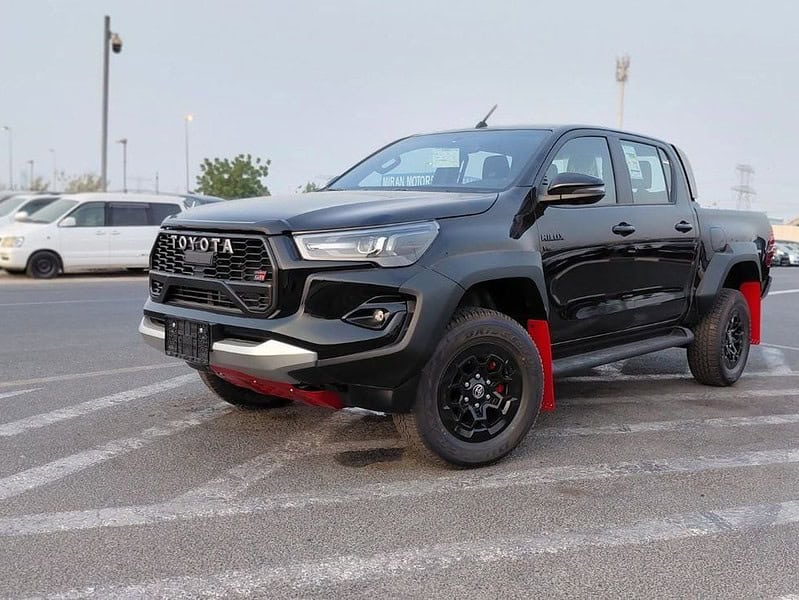 2025 Toyota Hilux GR Sport 4.0 litre 6 Cylinders Engine Black Pick Up Truck