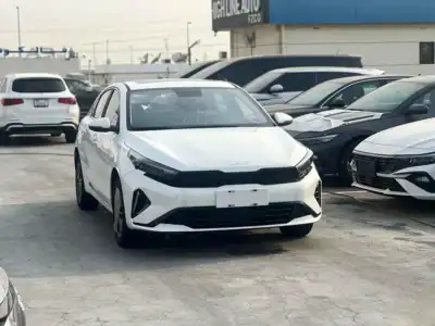 2025 Kia K3 Other K3 1.5L COMFORT 4 Cylinder Engine White Black Sedan