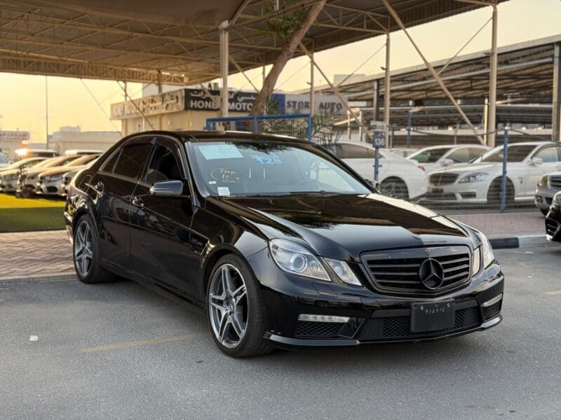 2010 Mercedes-Benz E63 AMG 6.2 litre V8 Engine Petrol Black RWD