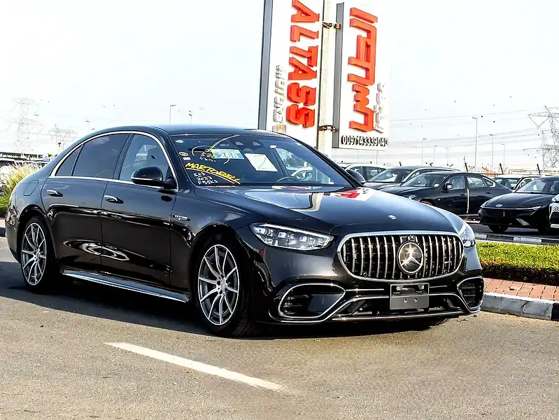 2023 Mercedes-Benz S-Class S 63 AMG 8 Cylinders Engine Grey Black Sedan