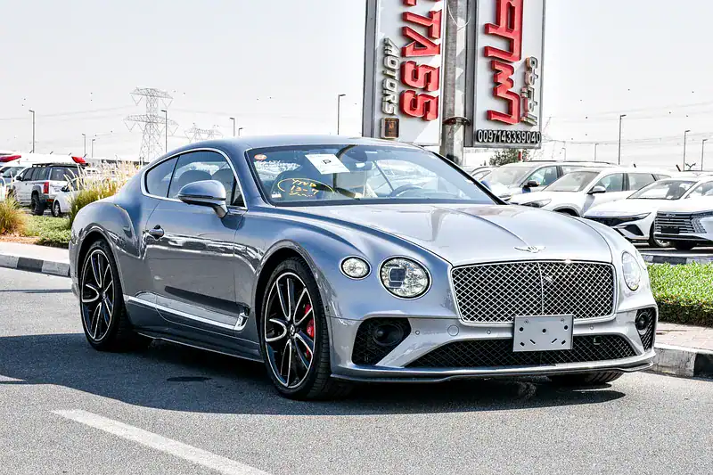 2019 Bentley Continental GT 12 Cylinder Engine Grey Beige Sedan