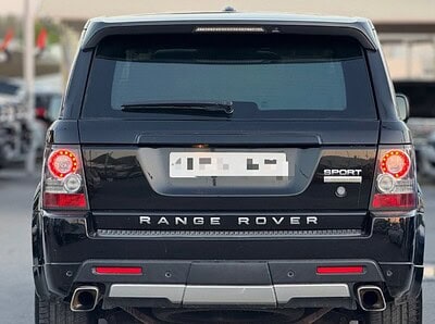 2010 Land Rover Range Rover Sport 8-Cylinder Supercharged Engine Black Orange