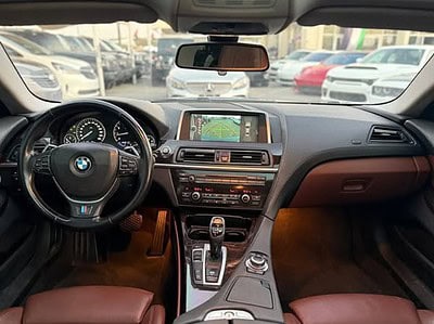 2013 BMW 650i Gran Coupe 4.4L V8 Engine Gulf Spec Full Option Grey Tan
