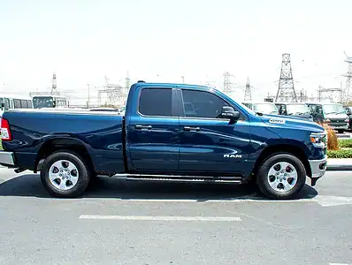 2023 Dodge Ram 1500 Big Horn 8 Cylinders Engine Petrol Blue Black