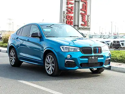 2017 BMW X4 M40i 6 Cylinders Engine Petrol Blue Black SUV 4WD